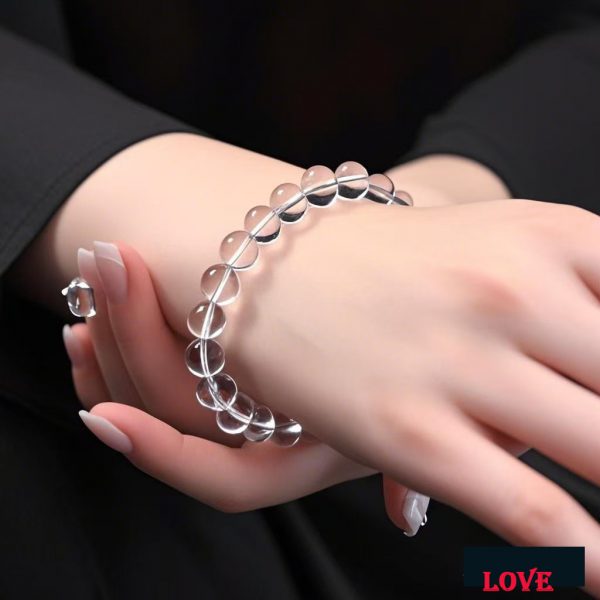 Natural Transparent Crystal Bracelet